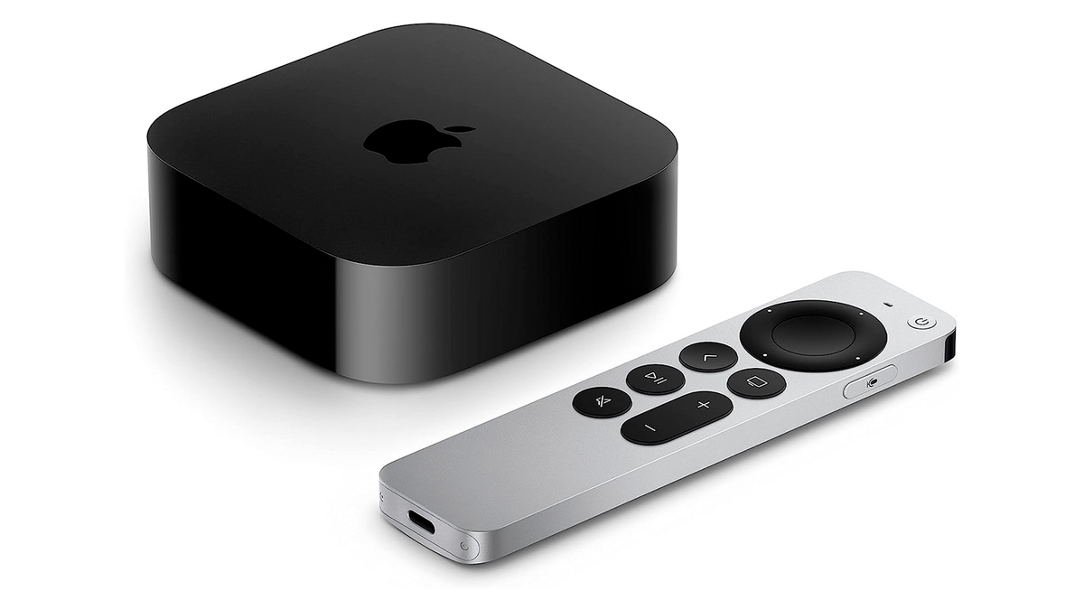 La box Apple TV 4K