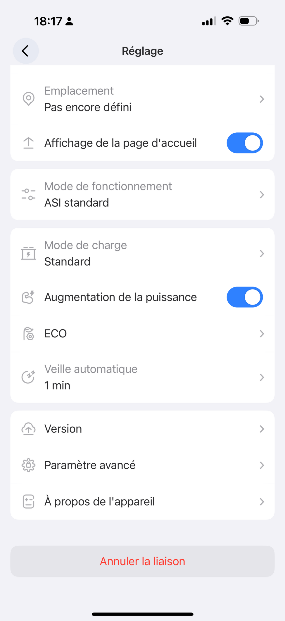 Bluetti Elite 200 V2 Réglages