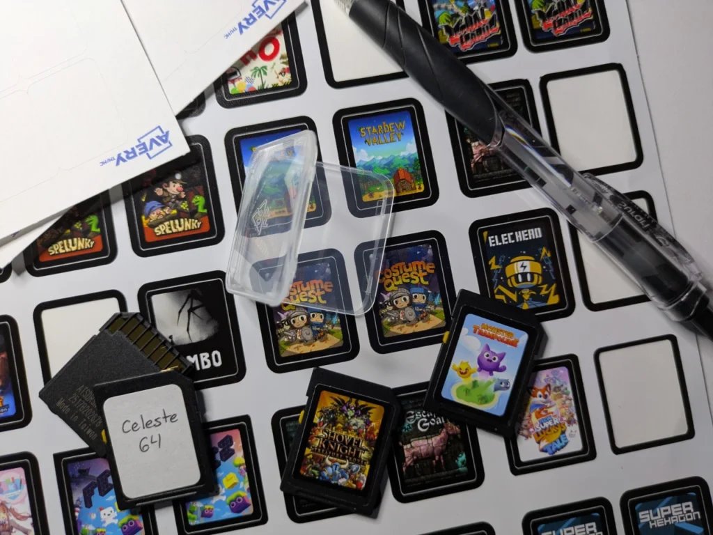 Attention, les « cartouches SD » n'ont pas la durée de vie d'une vraie cartouches. © Kazeta