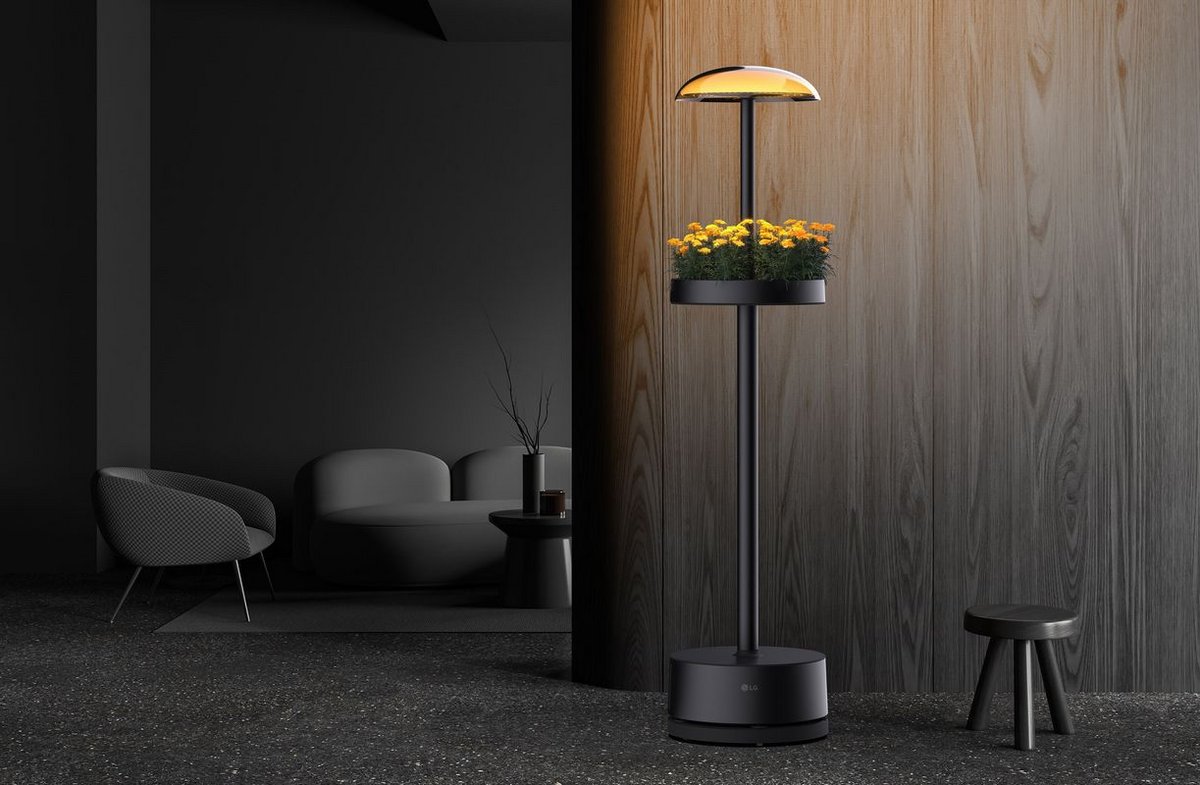 LG dévoile une lampe horticole futuriste au CES 2025 ! © LG