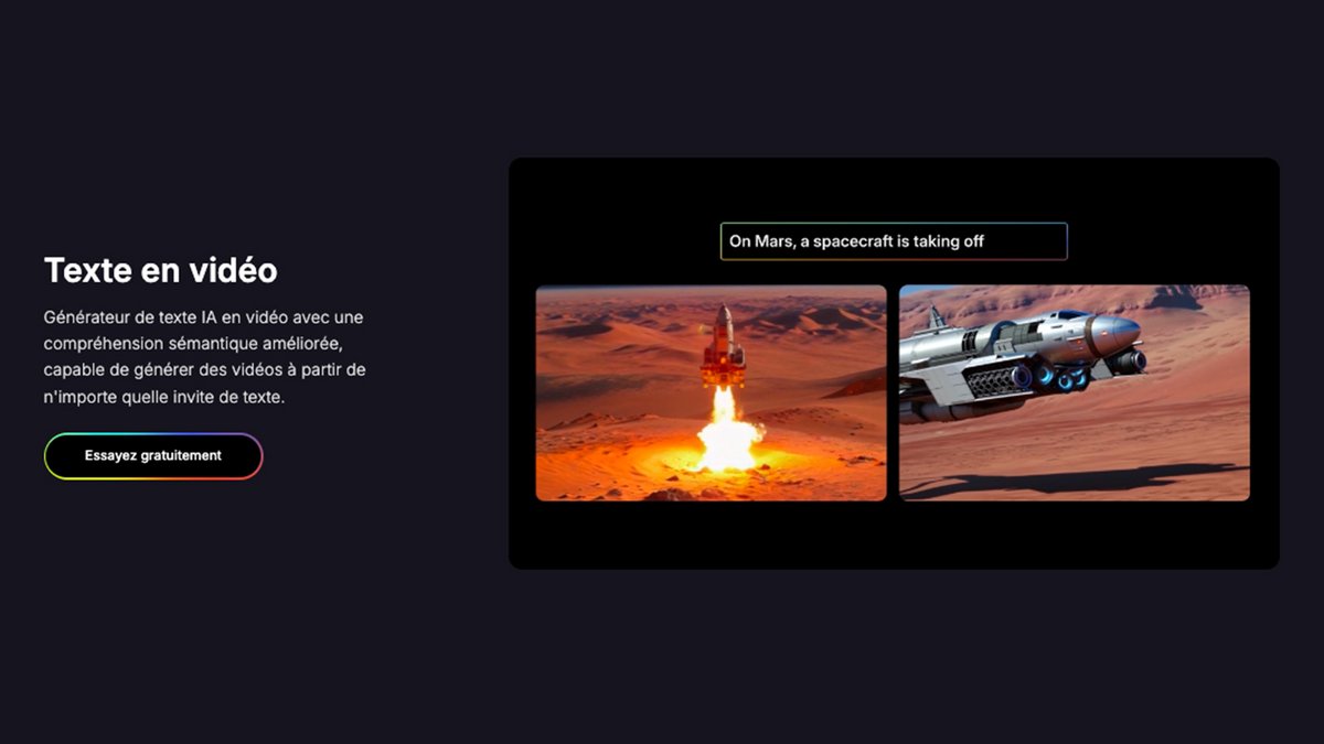 En quelques mots saisis, l’IA génère une vidéo complète, avec visuels, musiques et animations parfaitement synchronisés ©Pollo AI