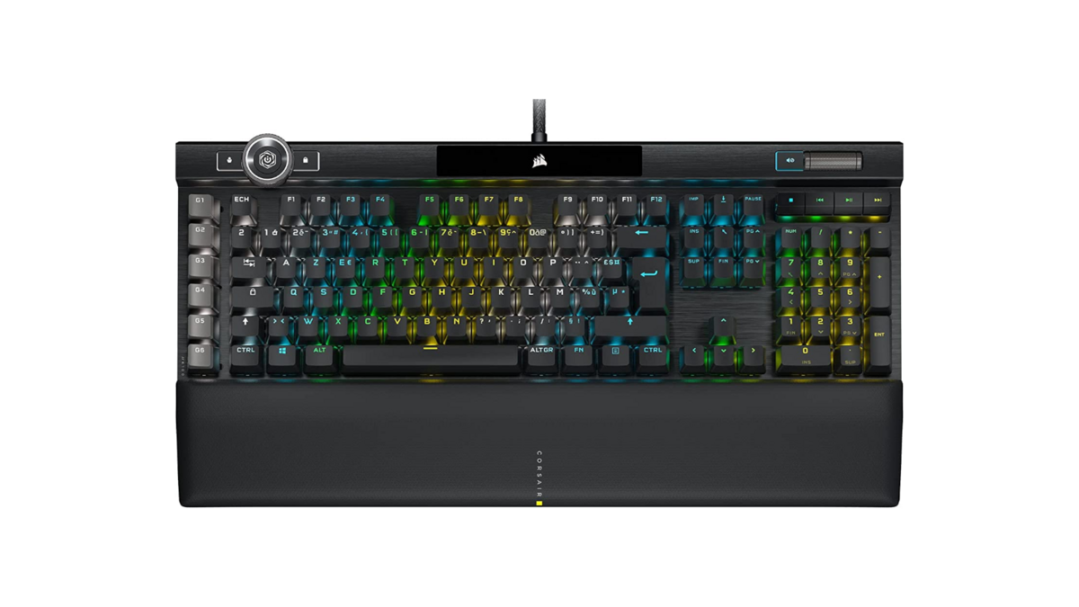 Le clavier Corsair K100 RGB