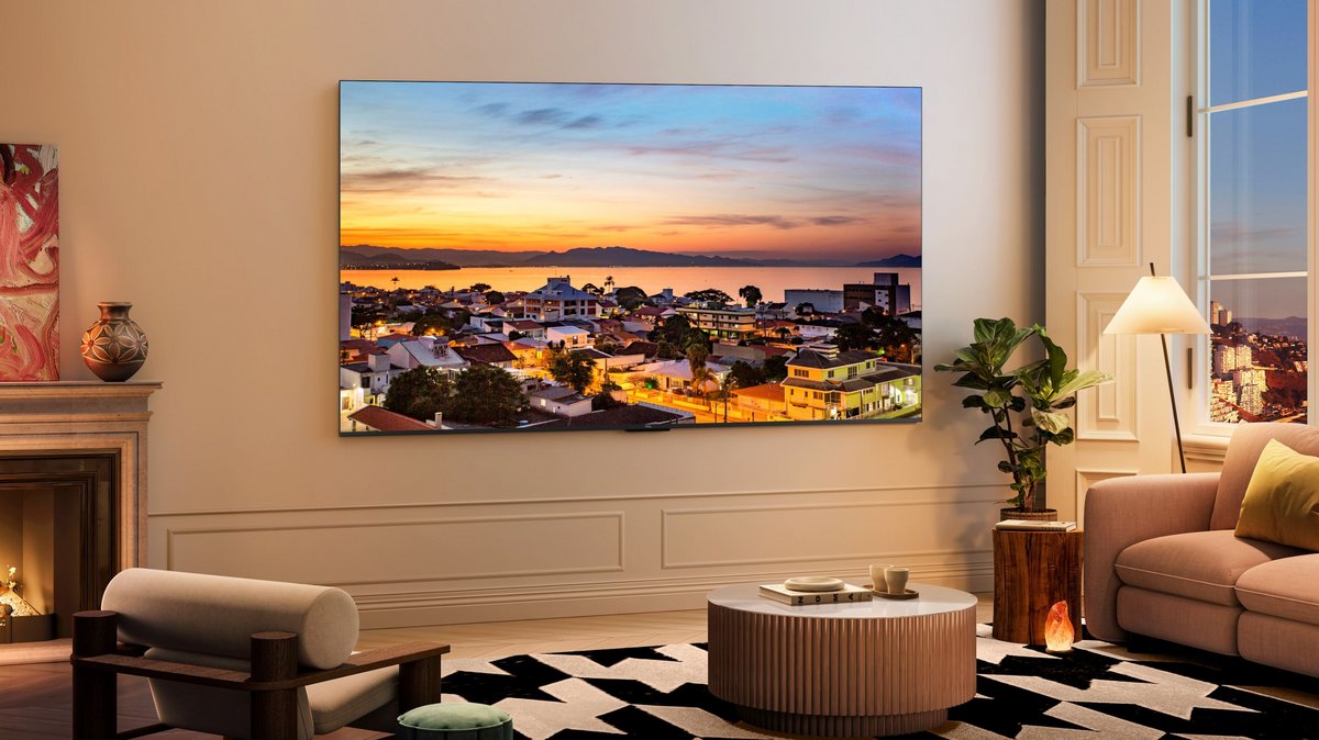 Le téléviseur TCL P75 constitue l'entrée de gamme 2024 avec des dalles 4K HDR. © TCL