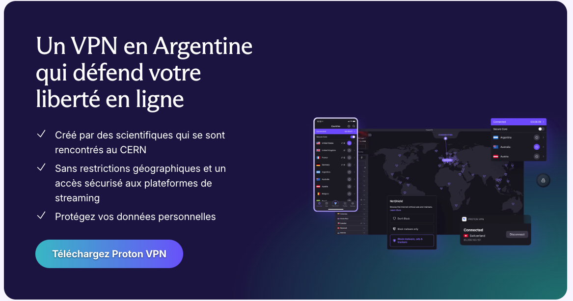 Proton VPN est implanté à Buenos Aires