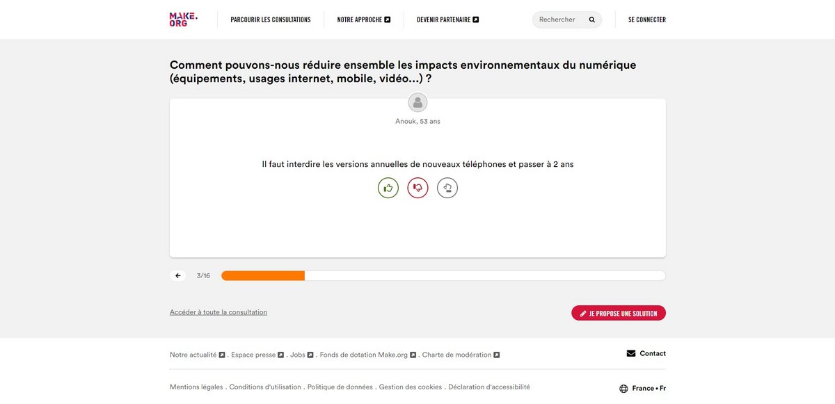 Voici à quoi ressemble la consultation © Capture d'écran Clubic