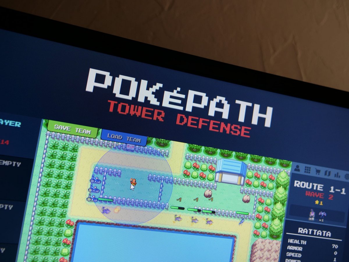 On se laisse facilement prendre au jeu devant PokéPath TD. © Alexandre Boero / Clubic