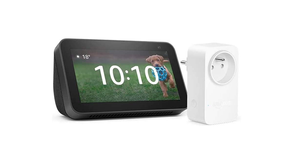 L'assistant connecté avec écran Echo Show 5 et le smart plug