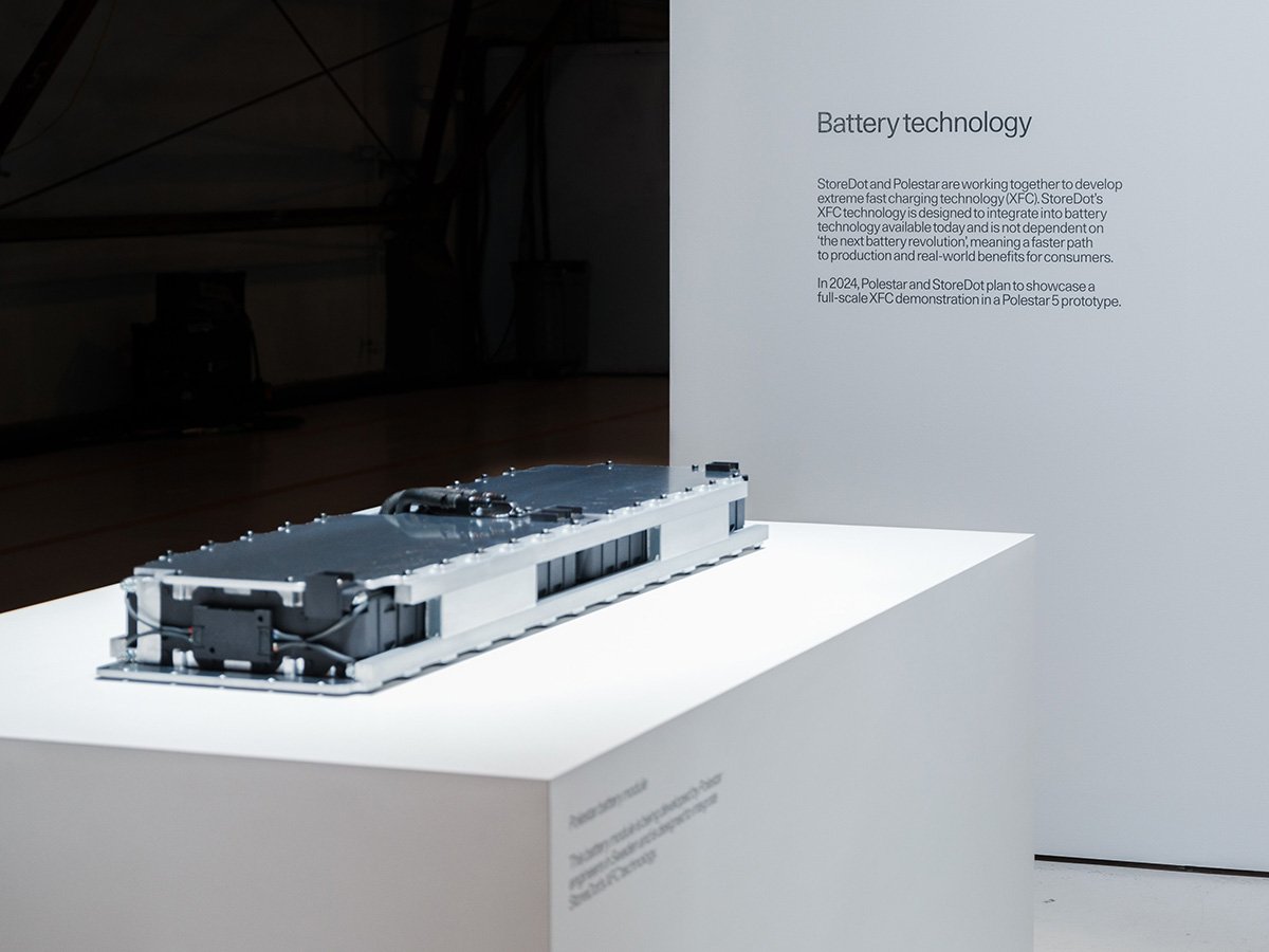 La batterie de StoreDot permettra de charger 100 miles en 5 minutes © Polestar