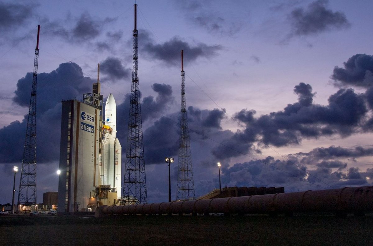 Elle est prête pour le show ! © ESA / CNES / Arianespace / CSG / P.Baudon