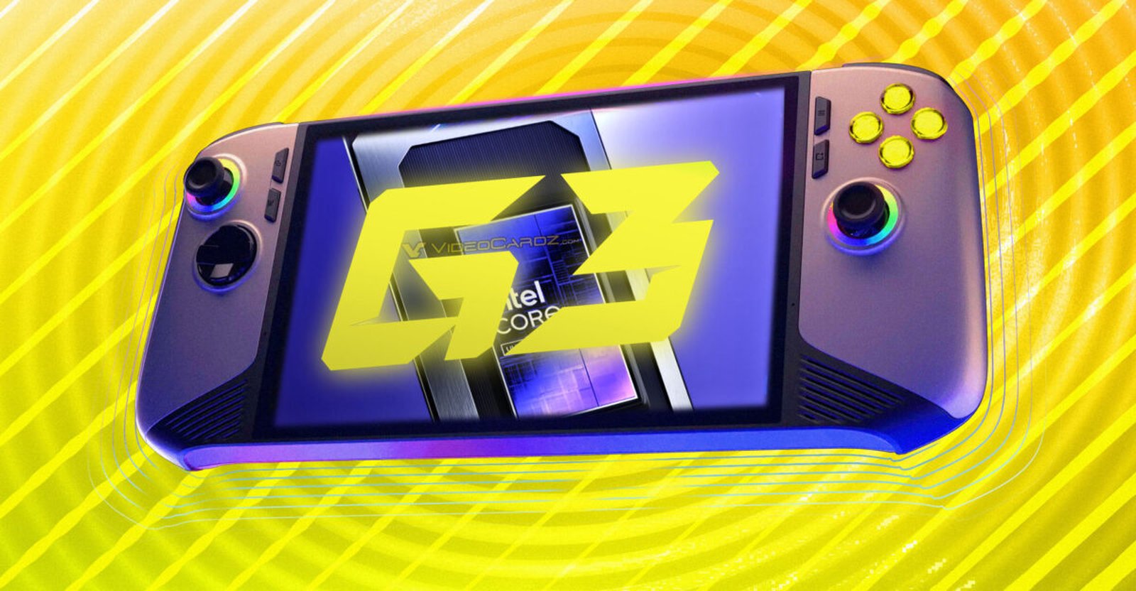 Consoles portables Intel Arc G3