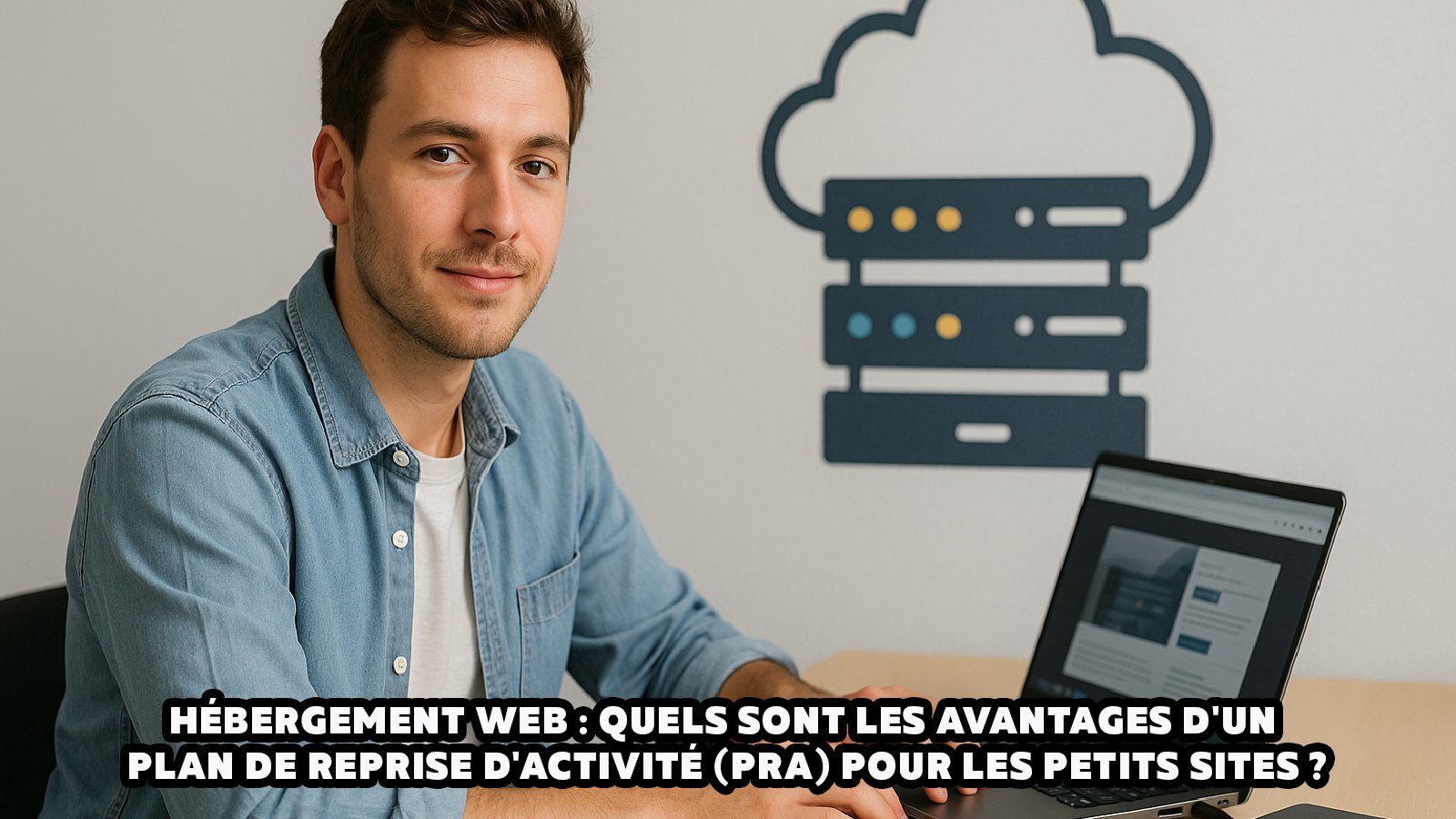 Un Plan de Reprise d’Activité (PRA) est une stratégie clé pour maintenir un site web en ligne, protéger les données et limiter les interruptions en cas de problème technique - © Axel Reghis | OpenAI