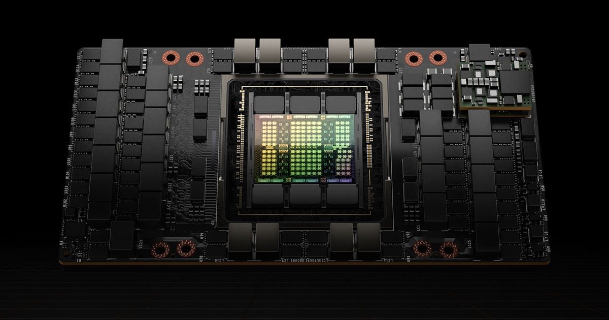 Le GPU H100 de NVIDIA. © NVIDIA