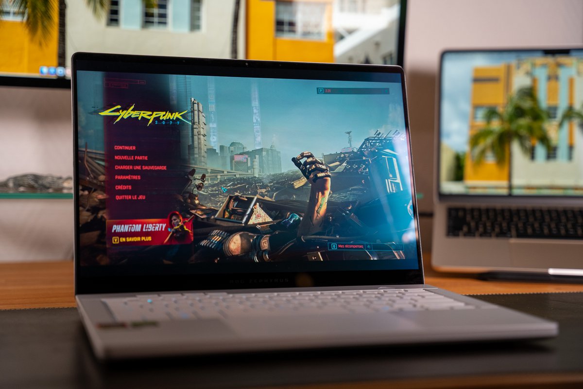 Jouer sur le G14 est un plaisir, au format compact. © Nathan Le Gohlisse pour Clubic