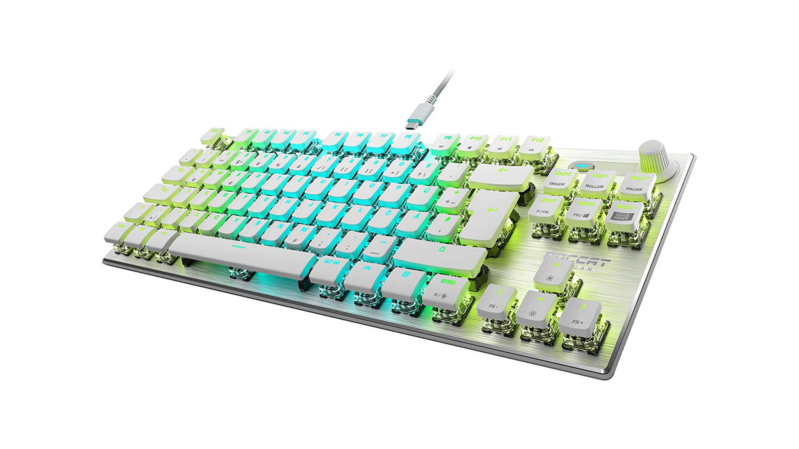 Le clavier mécanique pour gamer Roccat Vulcan TKL Pro