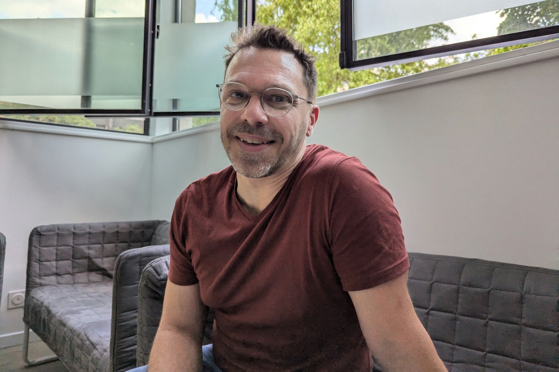 Frédéric Bardeau, le président et cofondateur de l'école Simplon. © Nicolas Guyot