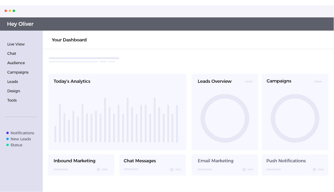 Hey Oliver : le logiciel de marketing automation pour booster la croissance, convertir vos visiteurs et lancer des campagnes ciblées et personnalisées - © Hey Oliver