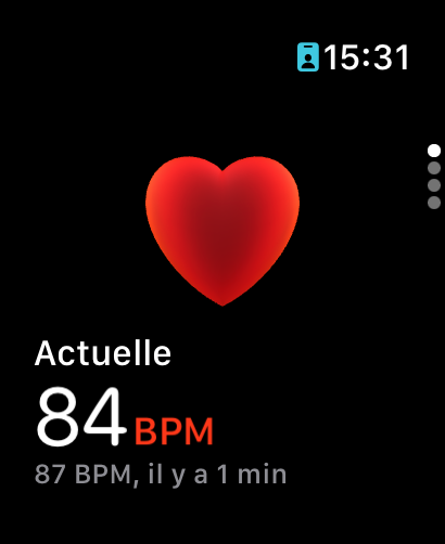 Apple Watch Fréquence Cardiaque