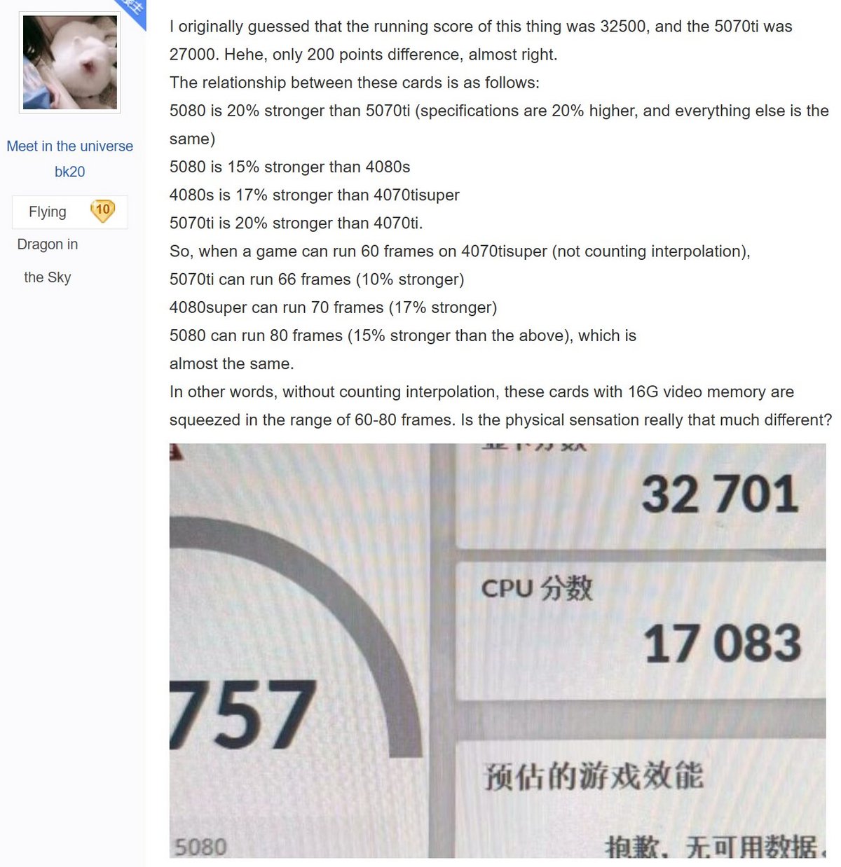 NVIDIA GeForce RTX 5080 3DMark