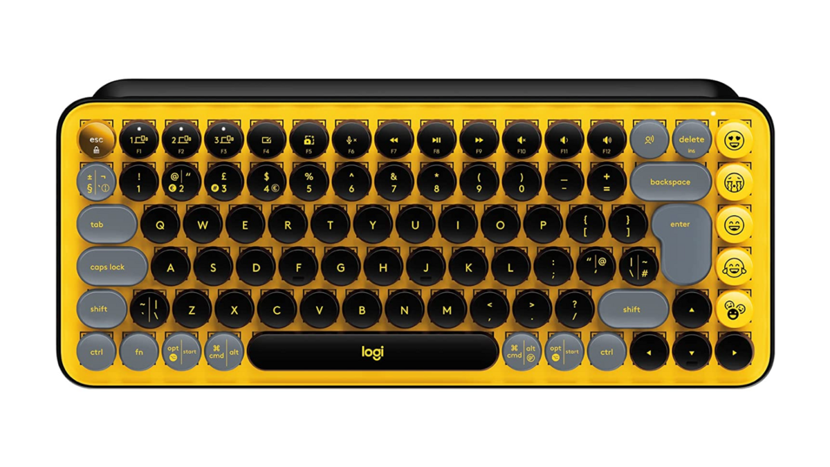 Le clavier Logitech POP Keys Blast