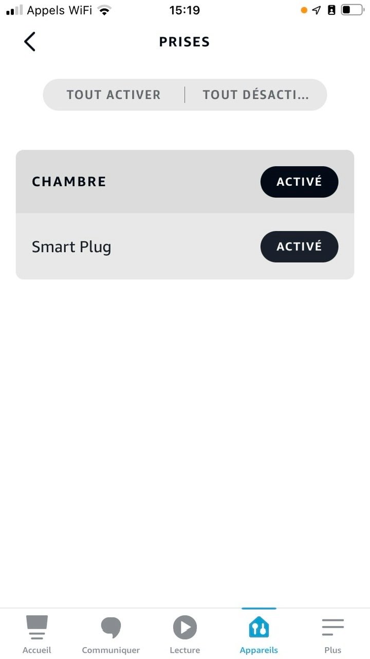Smart Plug - Groupe