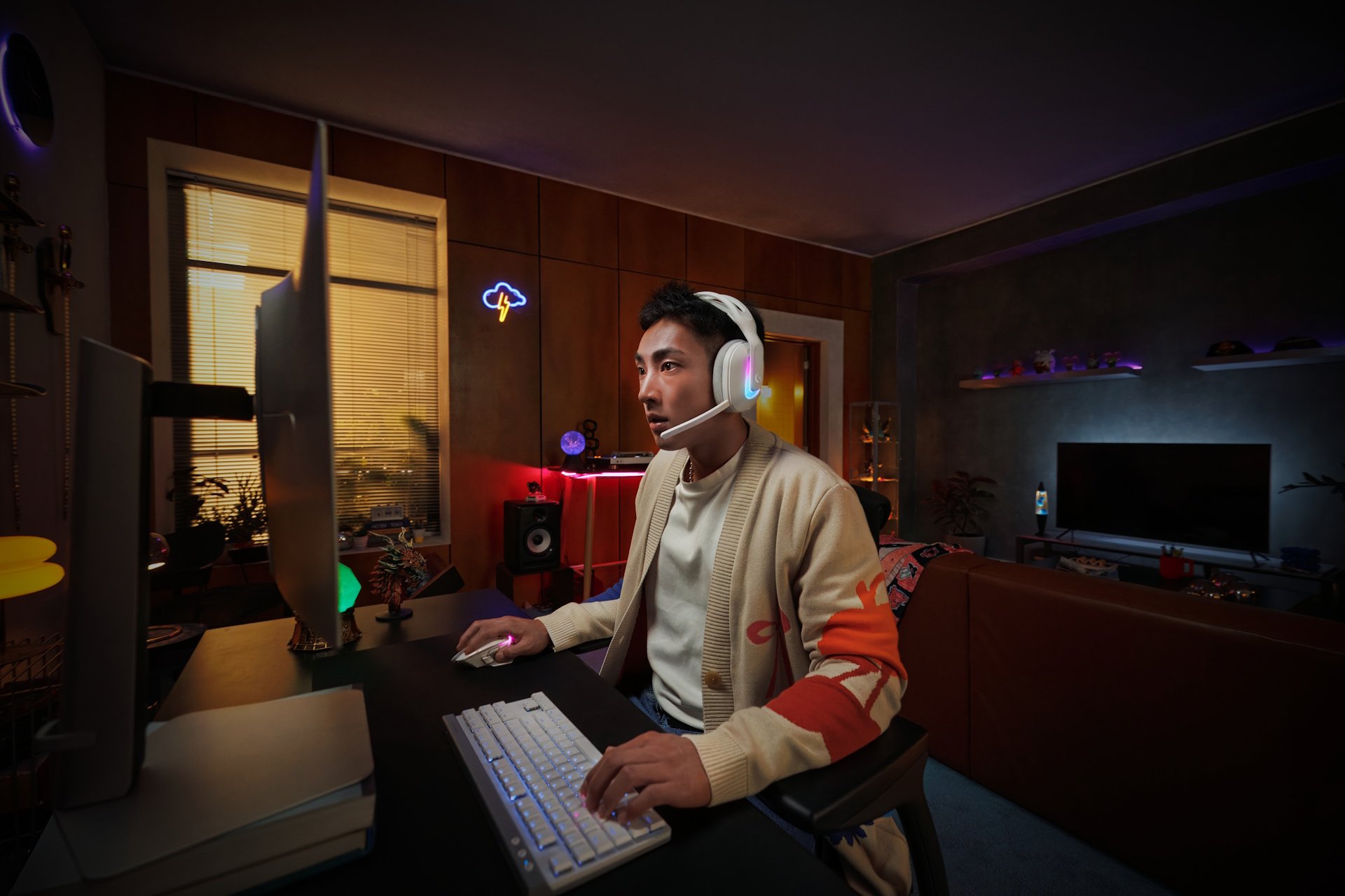 Attention ! Le nouveau casque G522 Lightspeed est beaucoup plus haut de gamme que les G533 et G733. ©Logitech