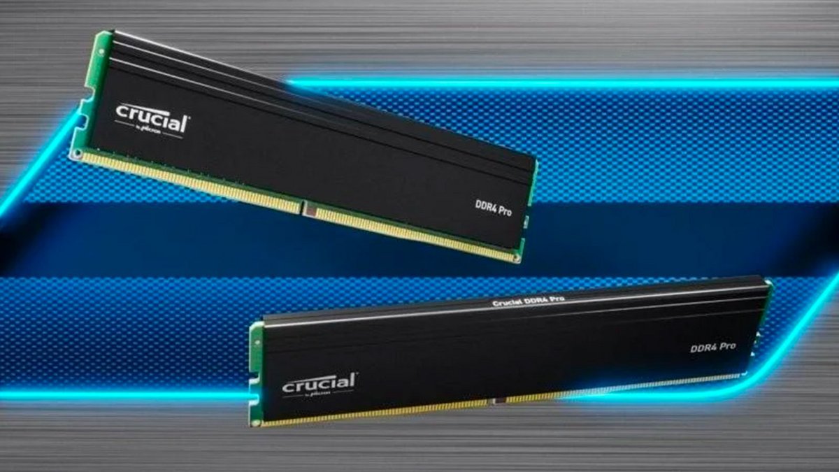 Le kit de RAM Crucial Pro DDR4