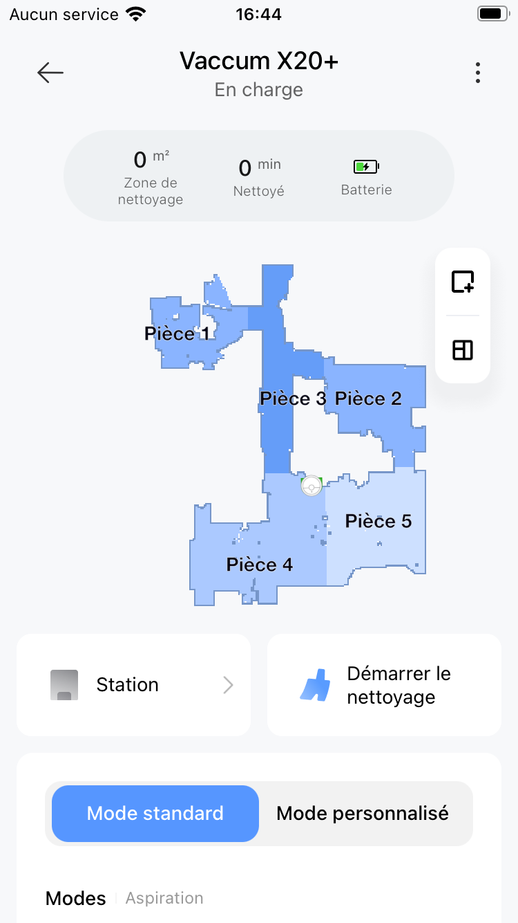 Xiaomi Robot Vacuum S20+ Application