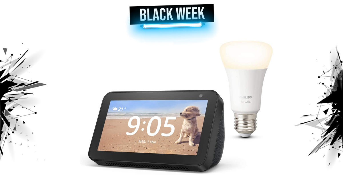 echo show hue black week