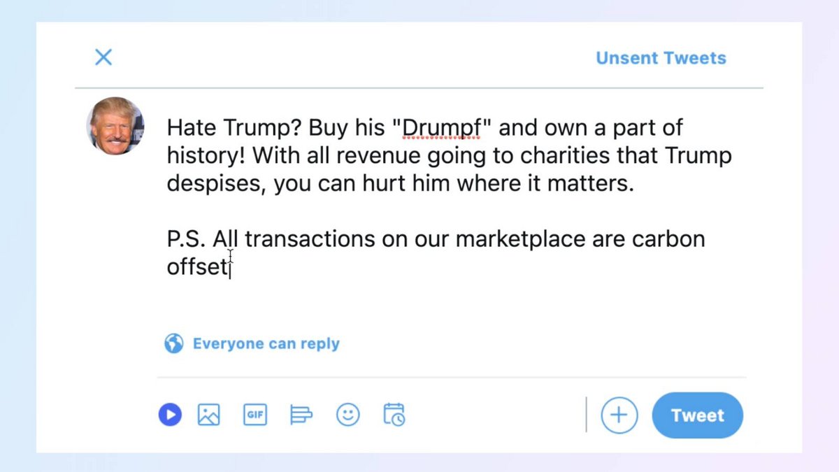 drumpfs tweets trump NFT