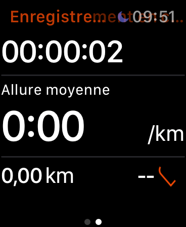 Sélec Apple Watch Strava