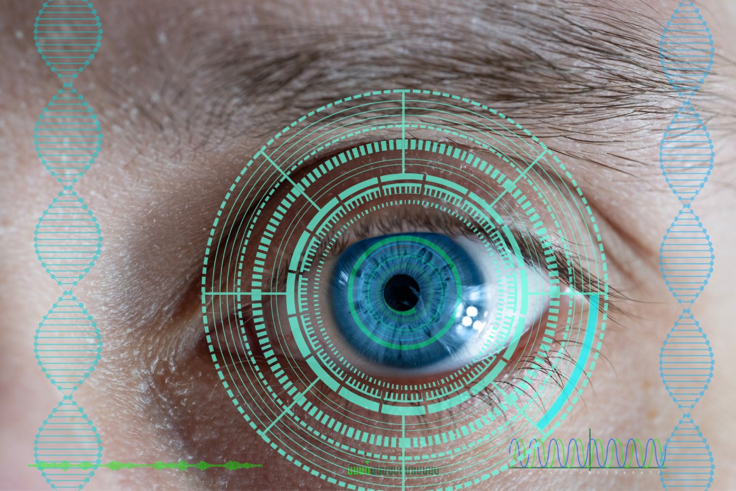 Neuralink veut développer un œil bionique. ©Kittyfly / Shutterstock