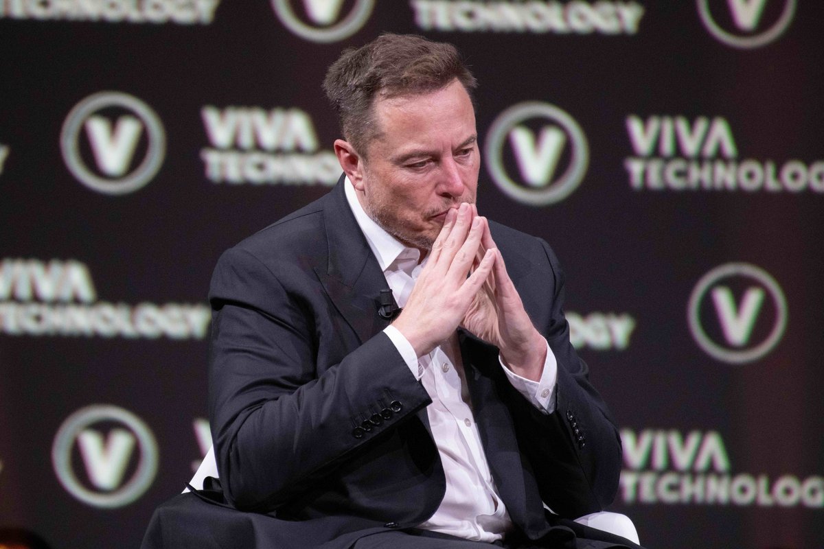 Elon Musk a un doute. © Frederic Legrand - COMEO / Shutterstock