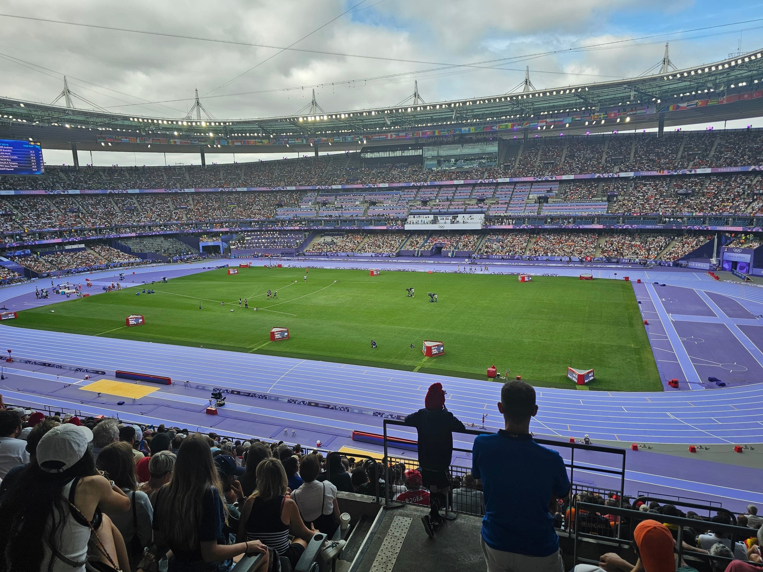 Le Stade de France, pendant les Jeux de Paris © Jasmine Johal / Shutterstock.com