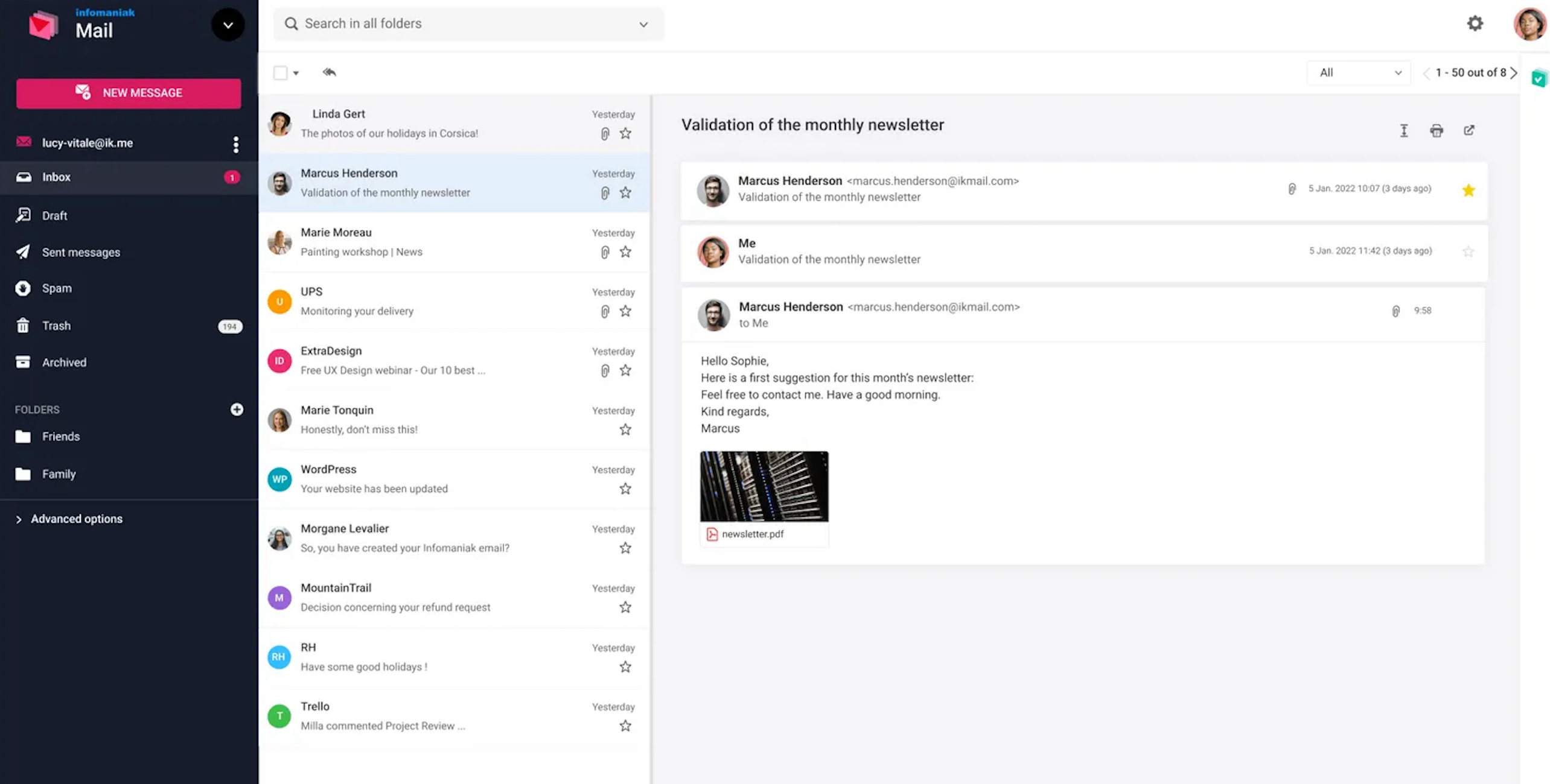 Interview : Infomaniak dévoile son plan pour vous faire quitter Gmail