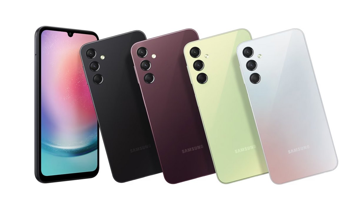 Le Galaxy A24 sous toutes ses coutures (et ses couleurs) © Samsung