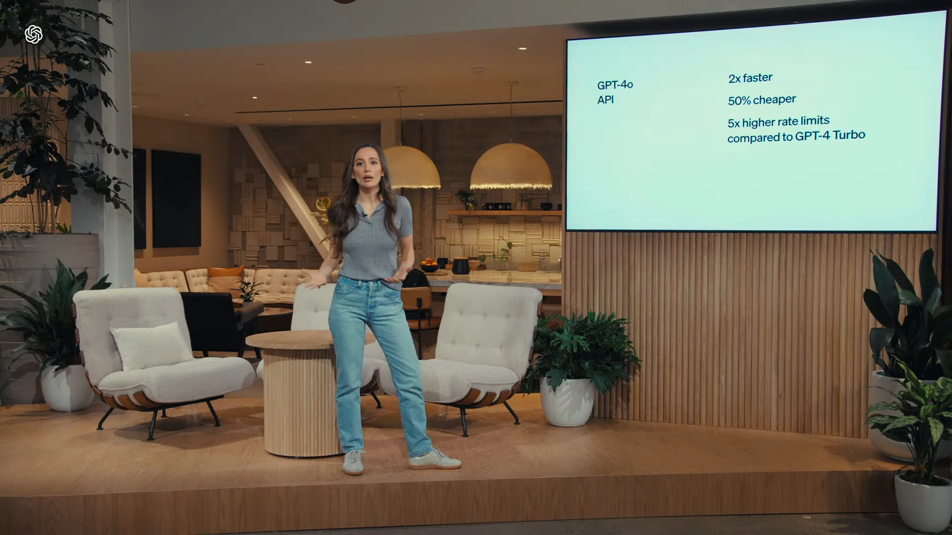 Après le Devday, au tour de la Spring Update ! OpenAI a pris une demi-heure pour nous présenter le futur de ChatGPT. ©