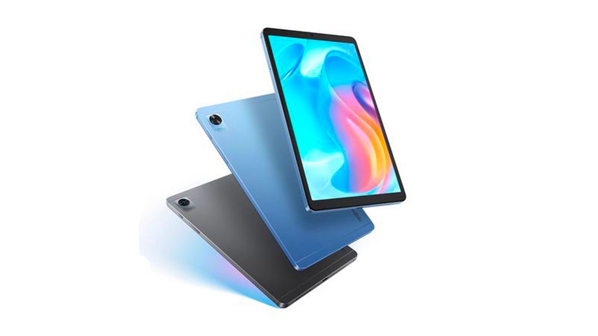 La realme Pad Mini se tient très facilement à une seule main