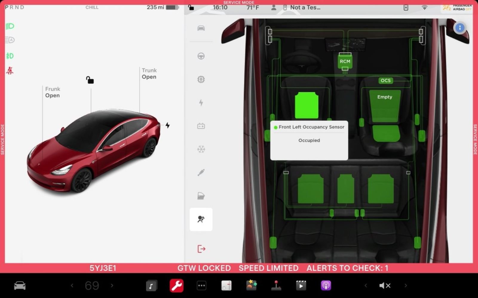 Quelle que soit la progression, Tesla rappelle dans son manuel propriétaire que le FSD supervisé ne rend pas le véhicule autonome - ©not a tesla app