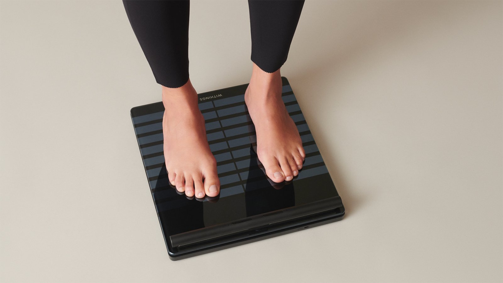 Un bilan de santé complet est à votre disposition avec cette balance connectée ©Withings