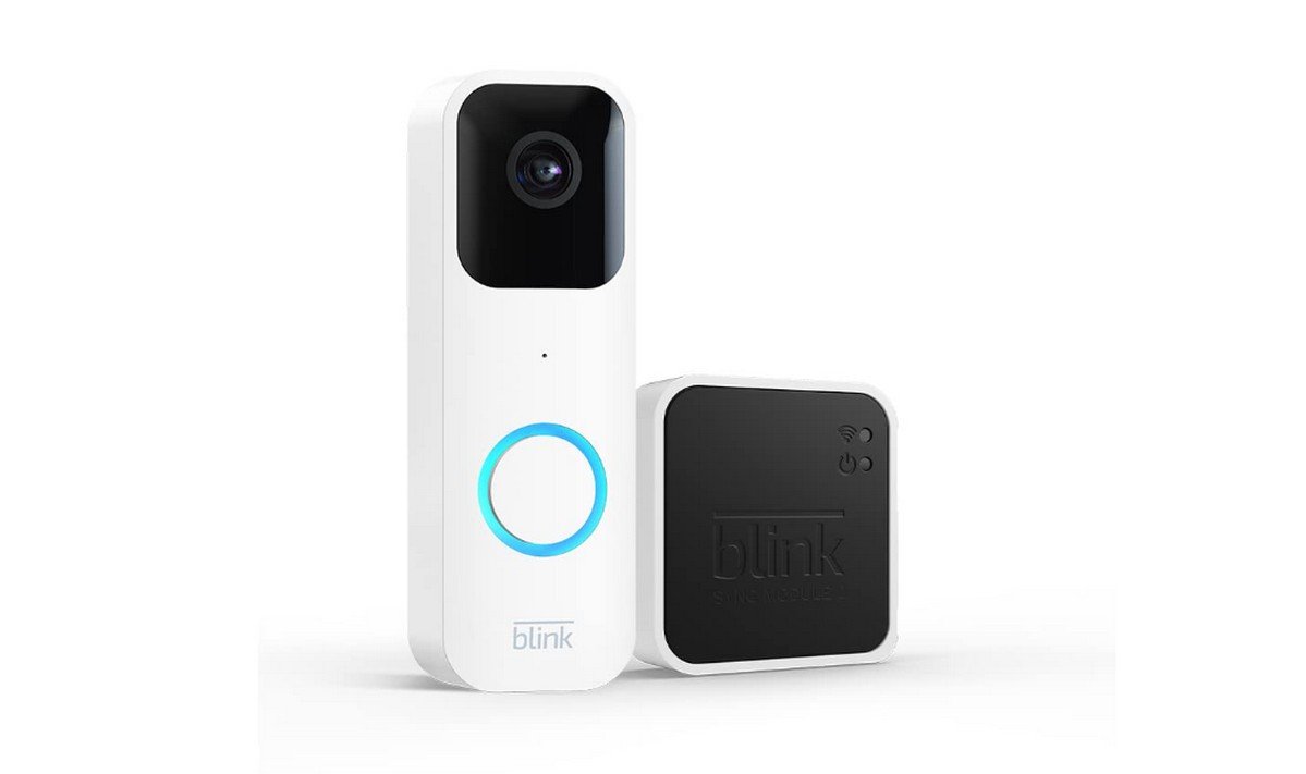 La sonnette  vidéo Blink Video Doorbell. © Blink