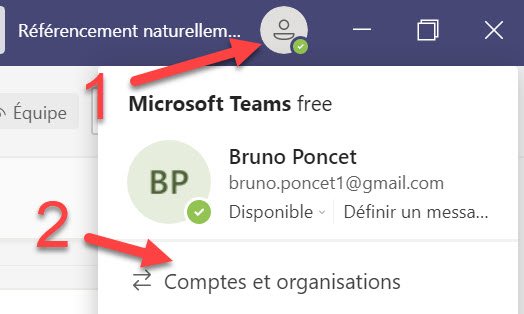 Microsoft Teams conversations