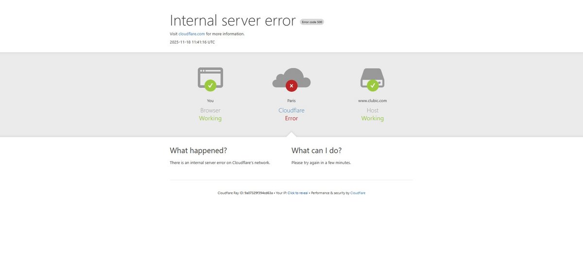 Voici le genre de page sur lequel vous pouvez tomber. © Alexandre Boero / Clubic