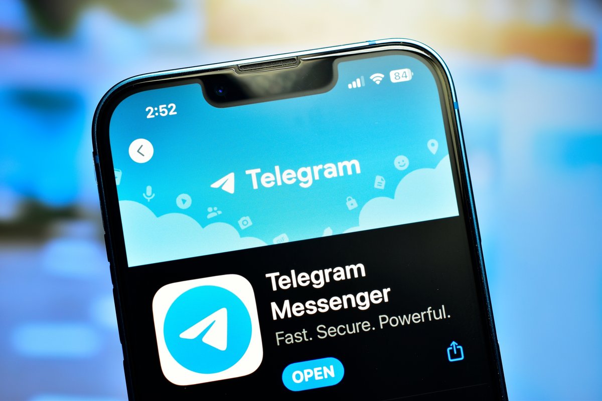 Une nouvelle mise à jour pour Telegram © Funstock / Shutterstock