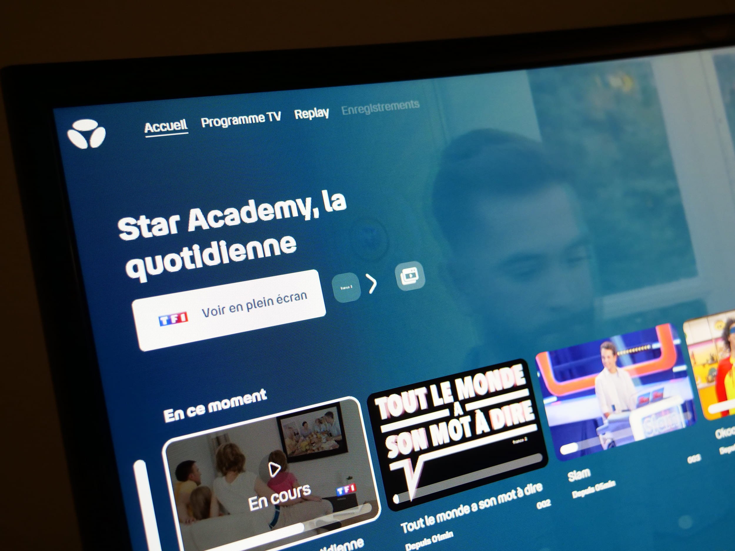 Aperçu du service de télévision de Bouygues Telecom © Alexandre Boero / Clubic