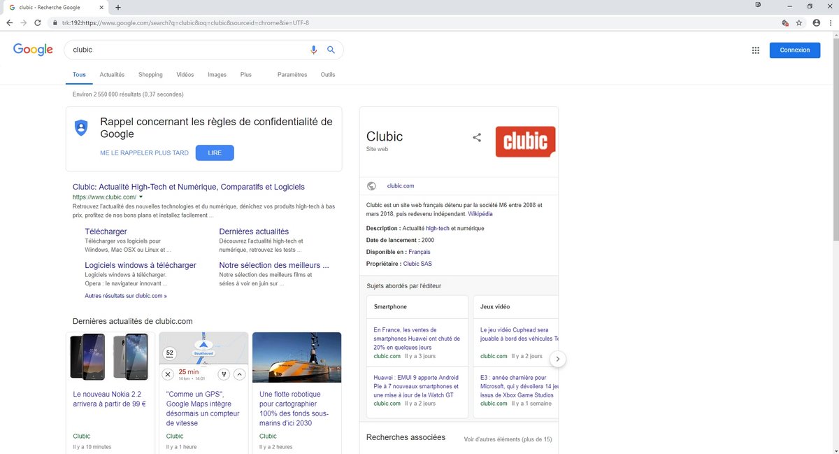 Iridium - Un fork de Google Chrome qui bloque les traqueurs