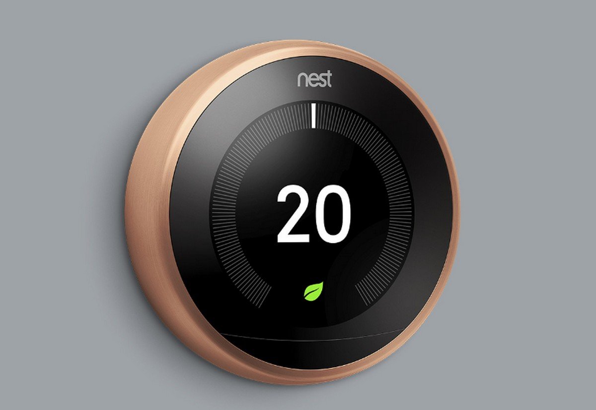 Le thermostat connecté Nest Learning Thermostat est sorti en 2011. © Google