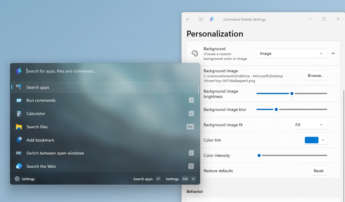PowerToys 0.97 veut vous faire gagner du temps sur Windows, et pense aussi au multi-écran. © Microsoft