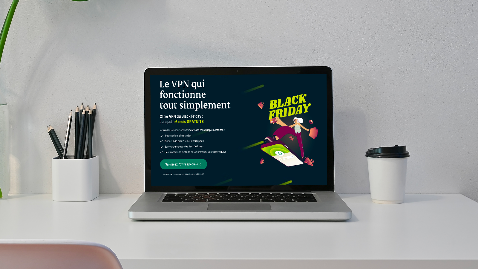 Une offre irrésistible spéciale Black Friday vous attend chez Express VPN