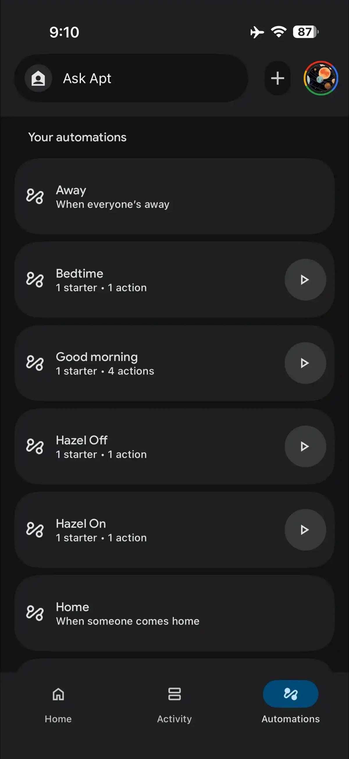 Google Home nouvelle app Ask