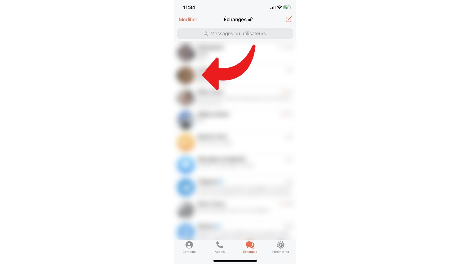 tuto telegram épingler conversation